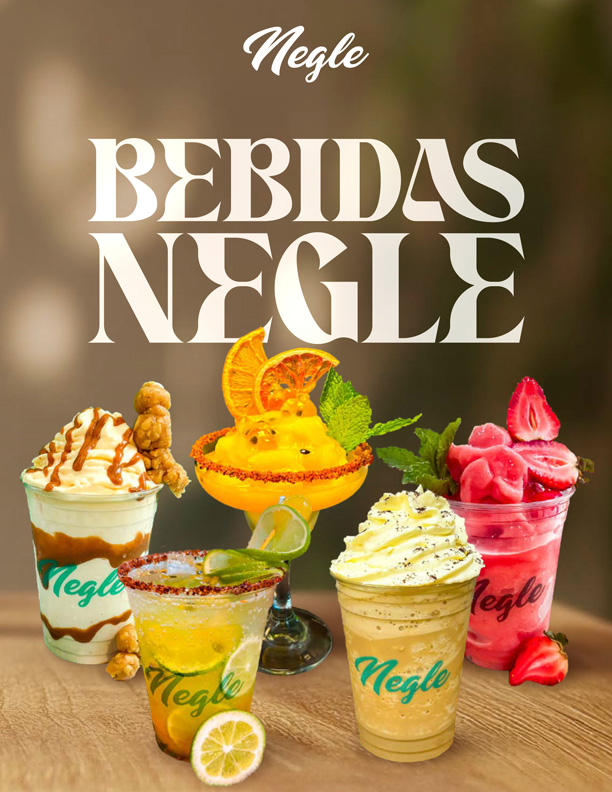 Carta Bebidas Frías - Portada